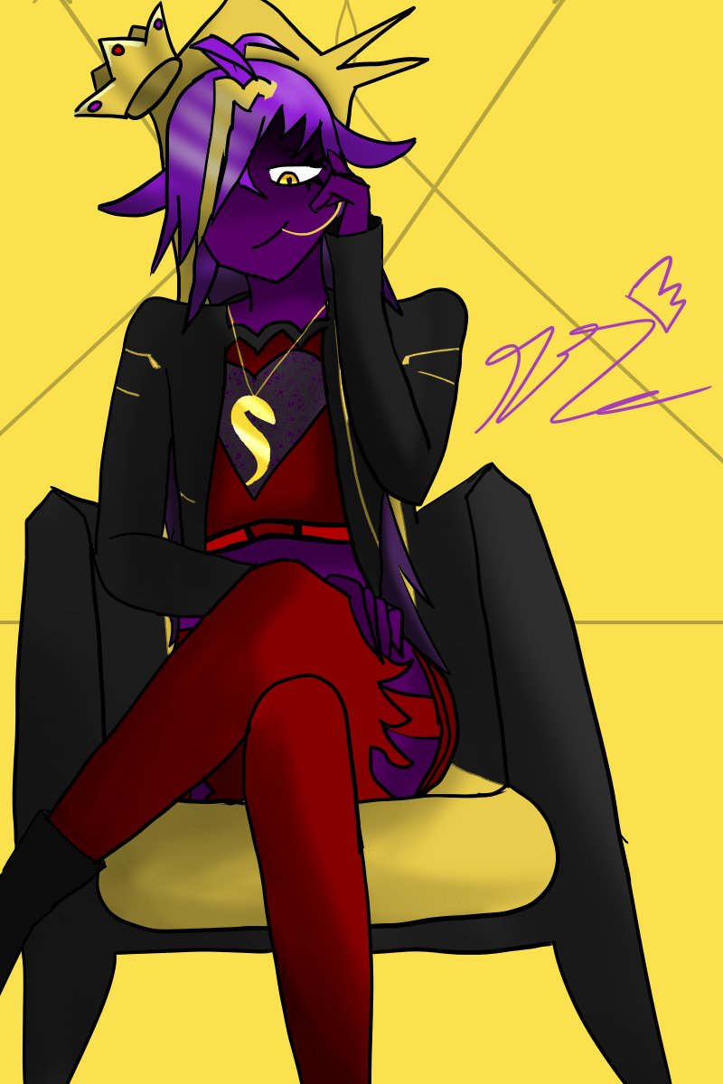 I did some more art on stream today! We were in the goon cave with <a href="/scavy_iricanus/">Scavy Iricanus 🥄🔫 |【VTuber】PreDebut</a> and <a href="/MekkKnightVT/">MekkKnight (GiantMaxxing)</a>.
Today we made our favorite amazing king!

#Vtuber #VtubersEN #Art