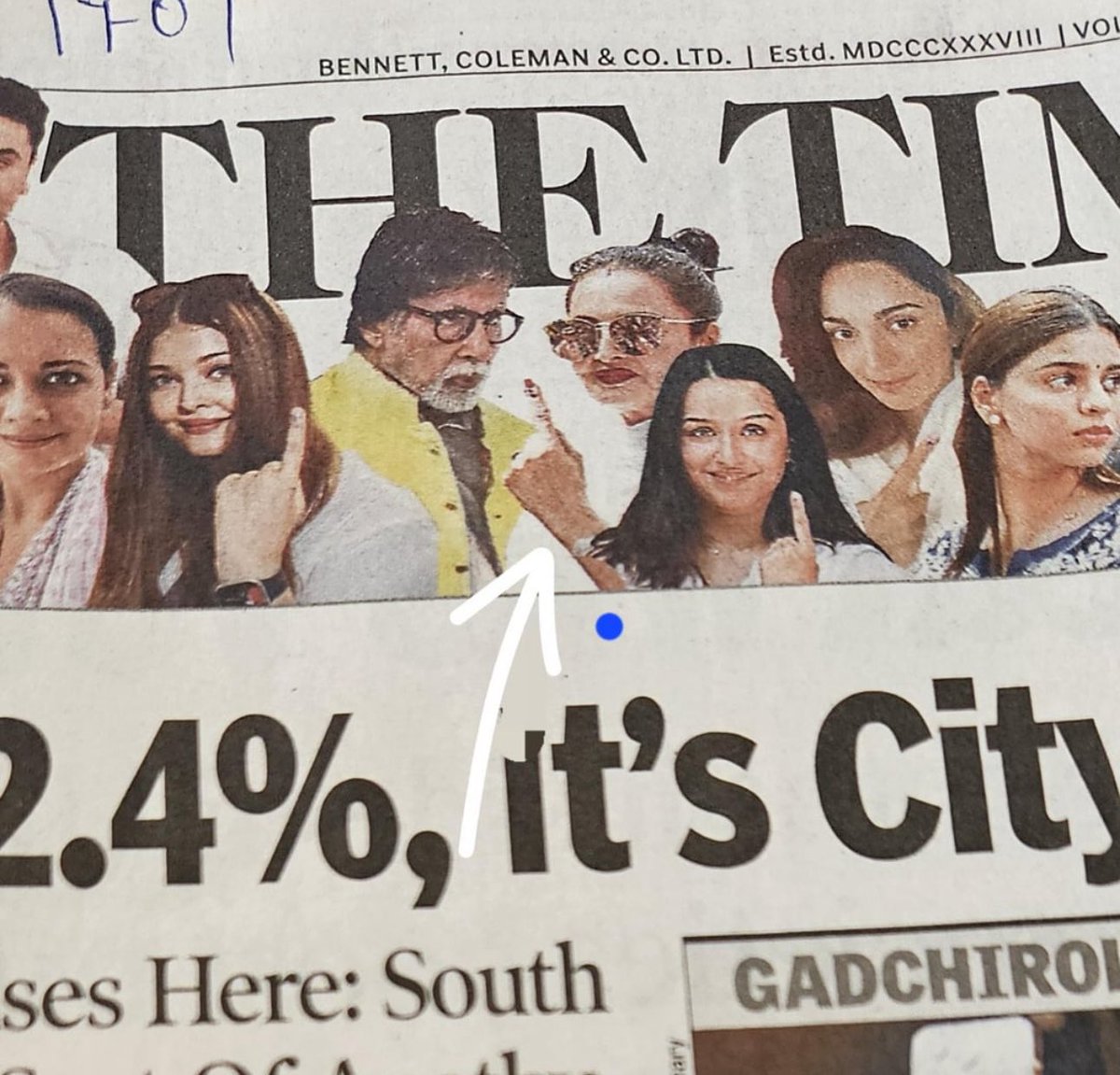 Times of India got no chill 😭😭😭