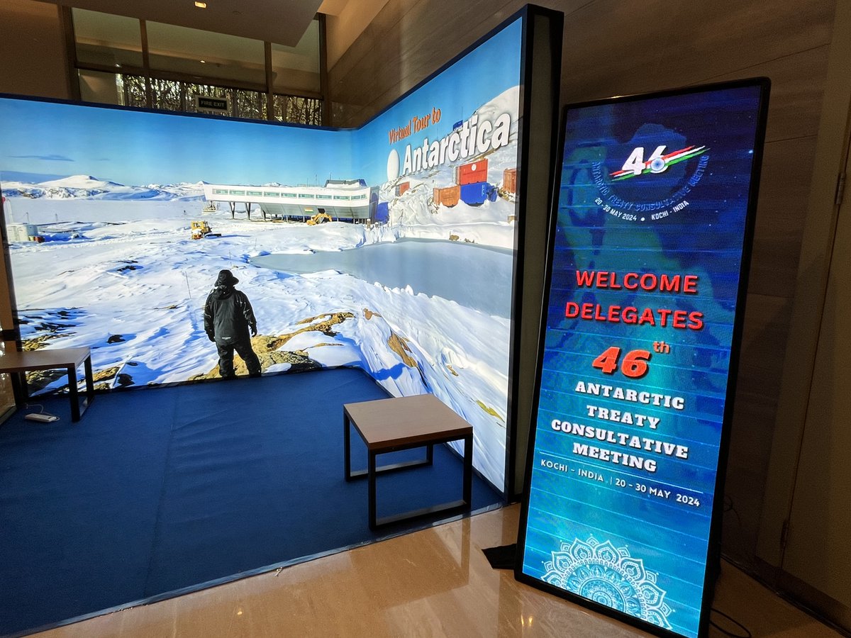 Elizabeth Leane (@elizabeth_leane) on Twitter photo I'm excited to be attending this year's #Antarctic Treaty Consultative Meeting, which starts today in Kochi, India. Lots of important items on the agenda. <a href="/UTAS_/">University of Tasmania</a> <a href="/AntarcticHASS/">Antarctic Humanities & Social Science</a> I'm excited to be attending this year's #Antarctic Treaty Consultative Meeting, which starts today in Kochi, India. Lots of important items on the agenda. <a href="/UTAS_/">University of Tasmania</a> <a href="/AntarcticHASS/">Antarctic Humanities & Social Science</a>