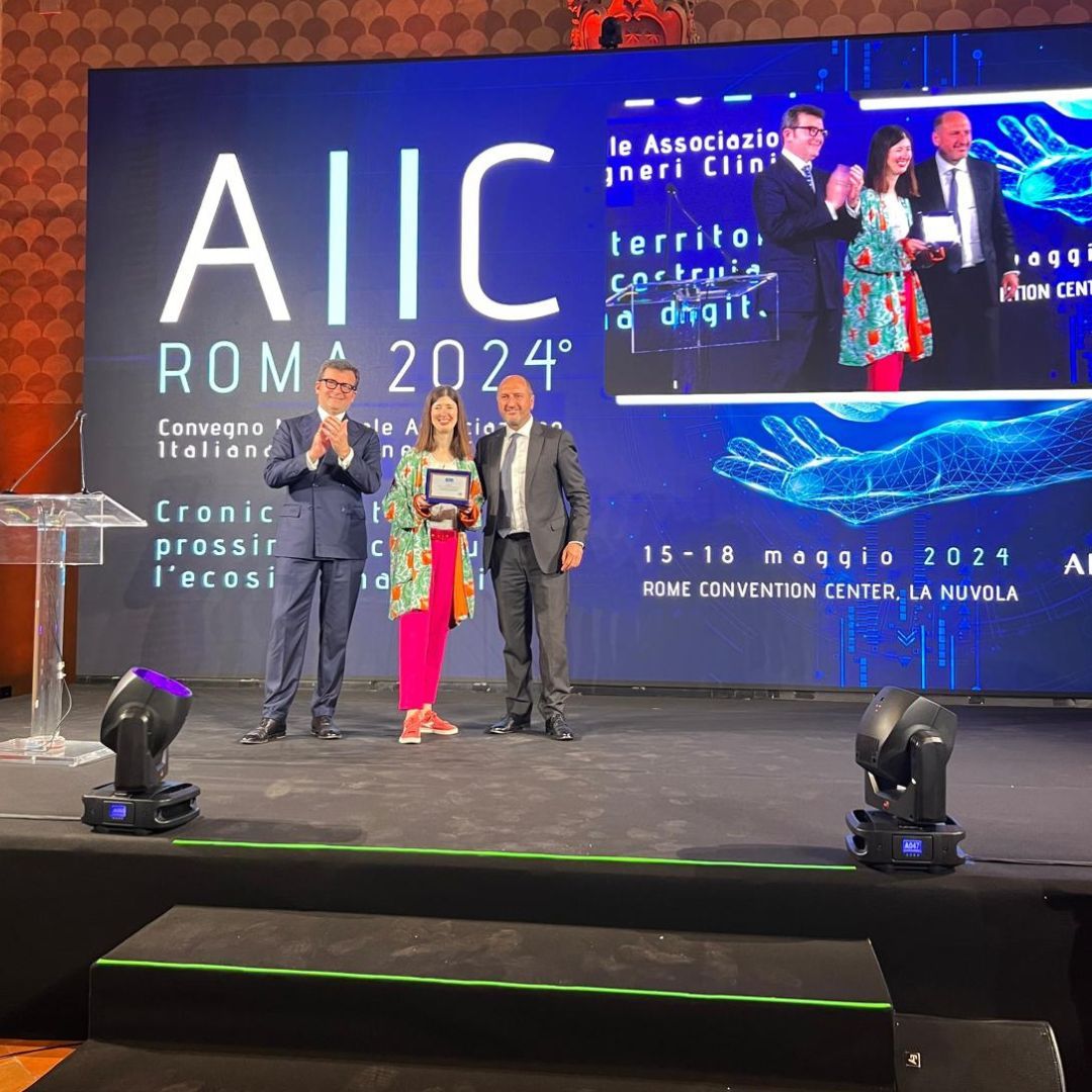 🏆 Exciting news! @AIMind_eu won the 'Methods and Experiences in #Health #Technology Assessment' category at the AIIC Awards during the XXIV AIIC National Conference in Rome! Read more about our success and the event highlights on our project website👇 ai-mind.eu/blog/ai-mind-w…