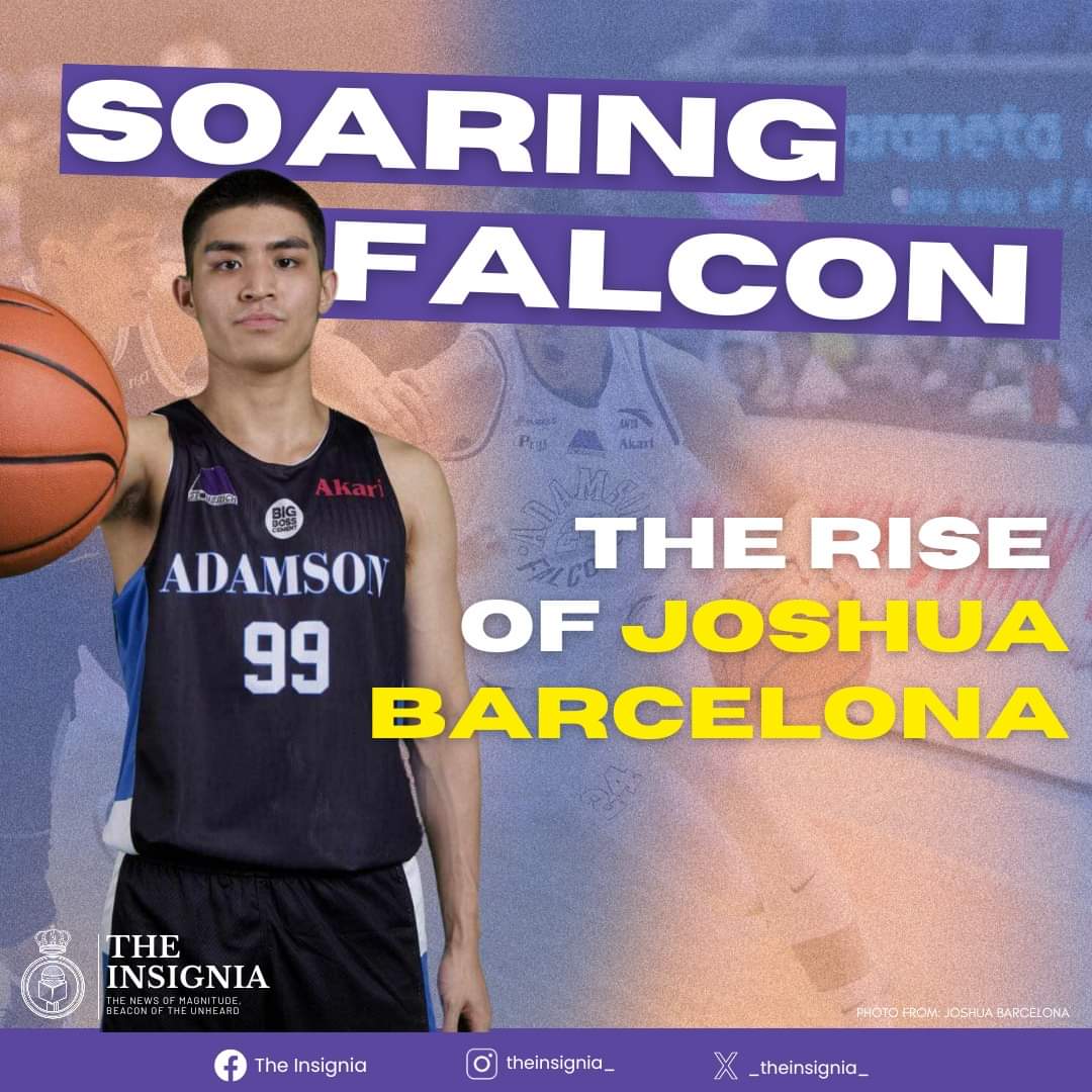 _theinsignia_'s tweet photo. Journey of a Soaring Falcon

Joshua Barcelona's journey from a football-devoted child in England to a growing basketball star in the Philippines is nothing short of inspirational.
 https://t.co/UcT5xPqseh

Written by: Kristel Mandawe
Layout by: Ethan Malilay https://t.co/OxX3WcChBK