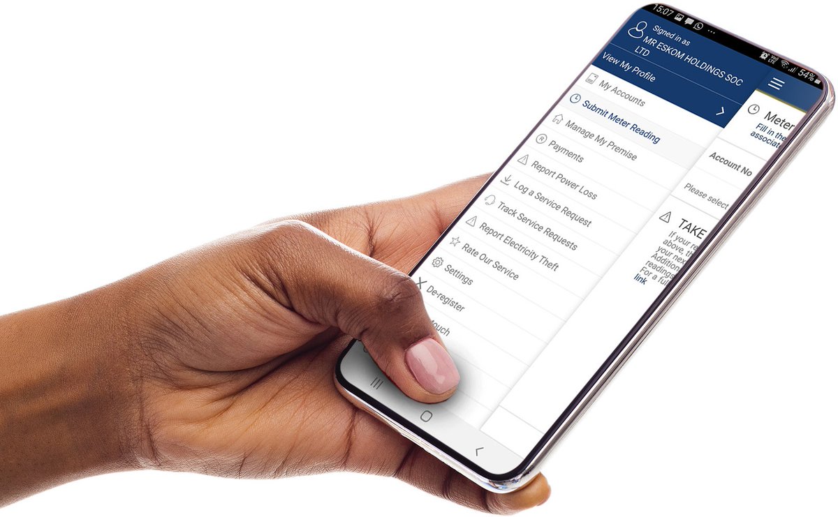 Eskom offers three digital platforms to enhance customer service: 👉Alfred, the chatbot eskom.co.za/distribution/a… 👉The MyEskom Customer App eskom.co.za/distribution/c… 👉CS Online Portal csonline.eskom.co.za/GTConnect/Logi…