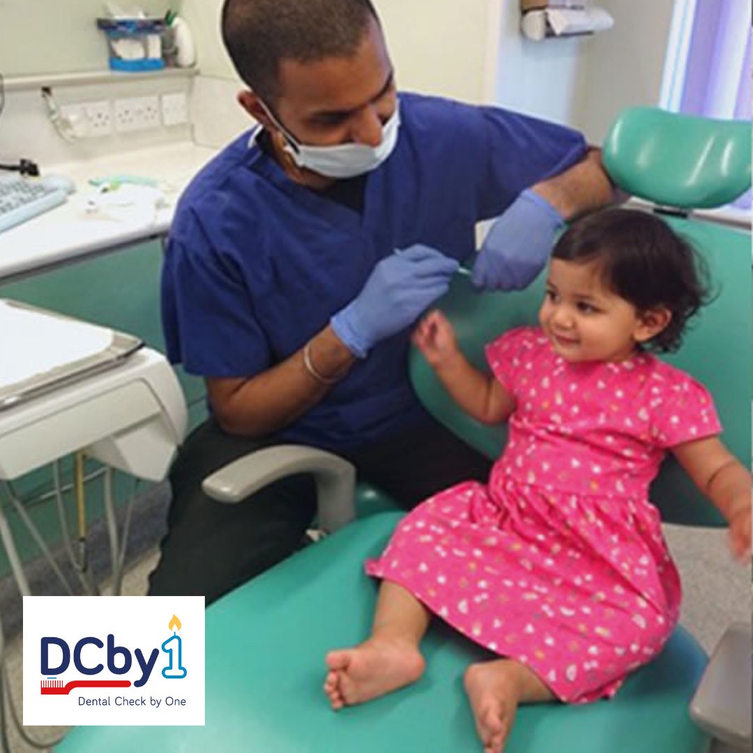 Taking your baby to the dentist when their teeth first come through or at least by the age of 1 gets them off to a healthy start &amp; used to dental practice visits. So don't wait book up your babys 1st appointment before they turn 1!  ow.ly/224y50RyyRV #DCby1 #babyteeth