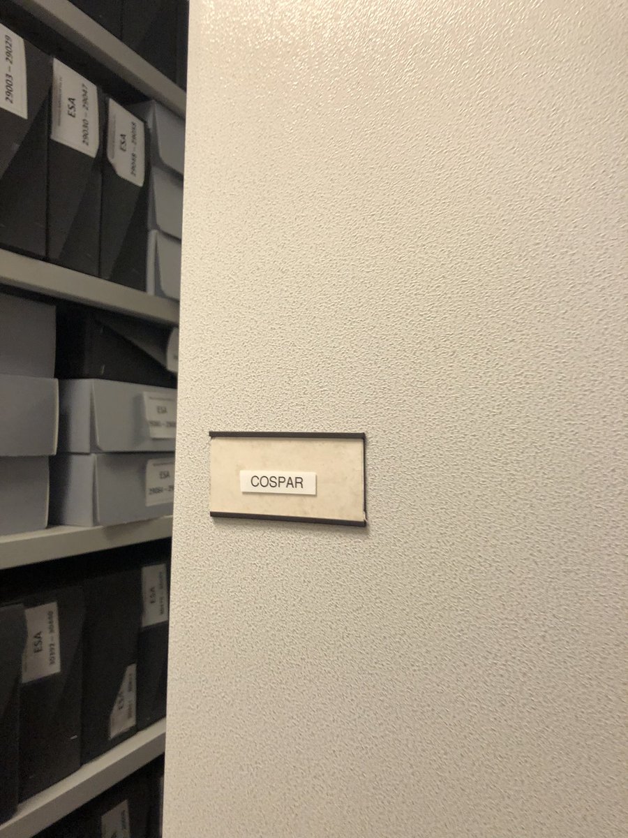 COSPAR (@cosparhq) on Twitter photo Thrilled to be hosted in <a href="/EUI_EU/">European University Institute</a> <a href="/EUI_HistArchEU/">Historical Archives of the European Union</a> in beautiful #Florence in Italy for the first stage of transfer of <a href="/CosparHQ/">COSPAR</a> archives, for future research on the 1st decades of construction and development of space science around the world <a href="/ESA_History/">European Space History</a> <a href="/NASAhistory/">NASA History Office</a> <a href="/ESF_news/">ESF</a> Thrilled to be hosted in <a href="/EUI_EU/">European University Institute</a> <a href="/EUI_HistArchEU/">Historical Archives of the European Union</a> in beautiful #Florence in Italy for the first stage of transfer of <a href="/CosparHQ/">COSPAR</a> archives, for future research on the 1st decades of construction and development of space science around the world <a href="/ESA_History/">European Space History</a> <a href="/NASAhistory/">NASA History Office</a> <a href="/ESF_news/">ESF</a>