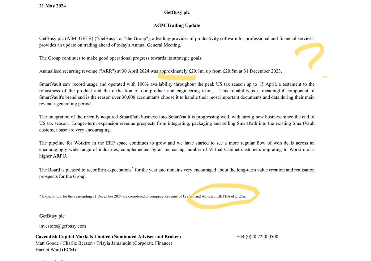 rhomboid1MF's tweet image. #GETB as far as I’m concerned £20.8m *is* approximately £20.5m…🤷‍♂️..so growth is anemic…&amp;amp; I’m guessing a statutory loss is a nailed on certainty