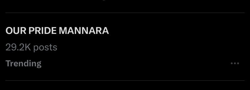 And it’s trending. We love you @memannara #MannaraChopra OUR PRIDE MANNARA