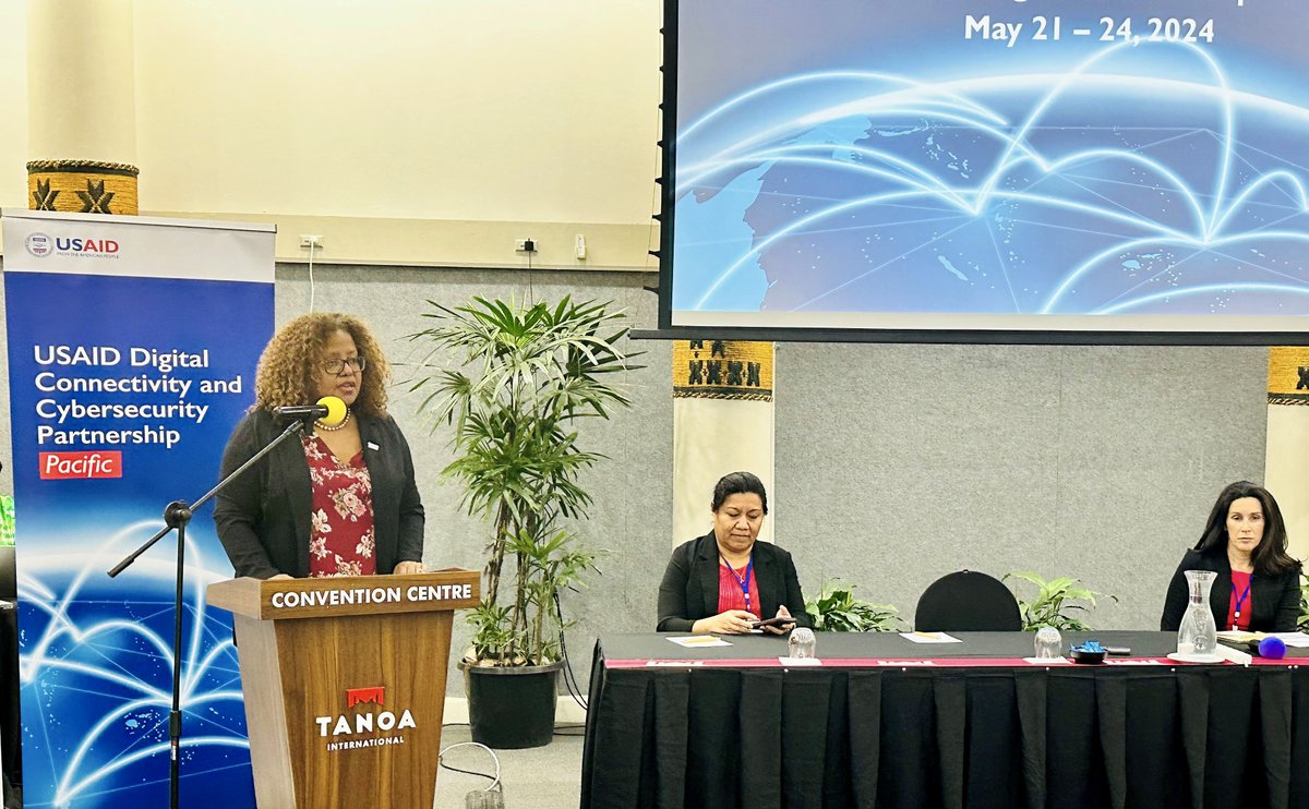 “@USAID is here to listen, partner, and deliver—together with the people of the countries of the #Pacific Islands,” ~ USAID Pacific Islands Mission Director Zema Semunegus. We are excited to kick start the @USAID Digital #Connectivity and #Cybersecurity Partnership