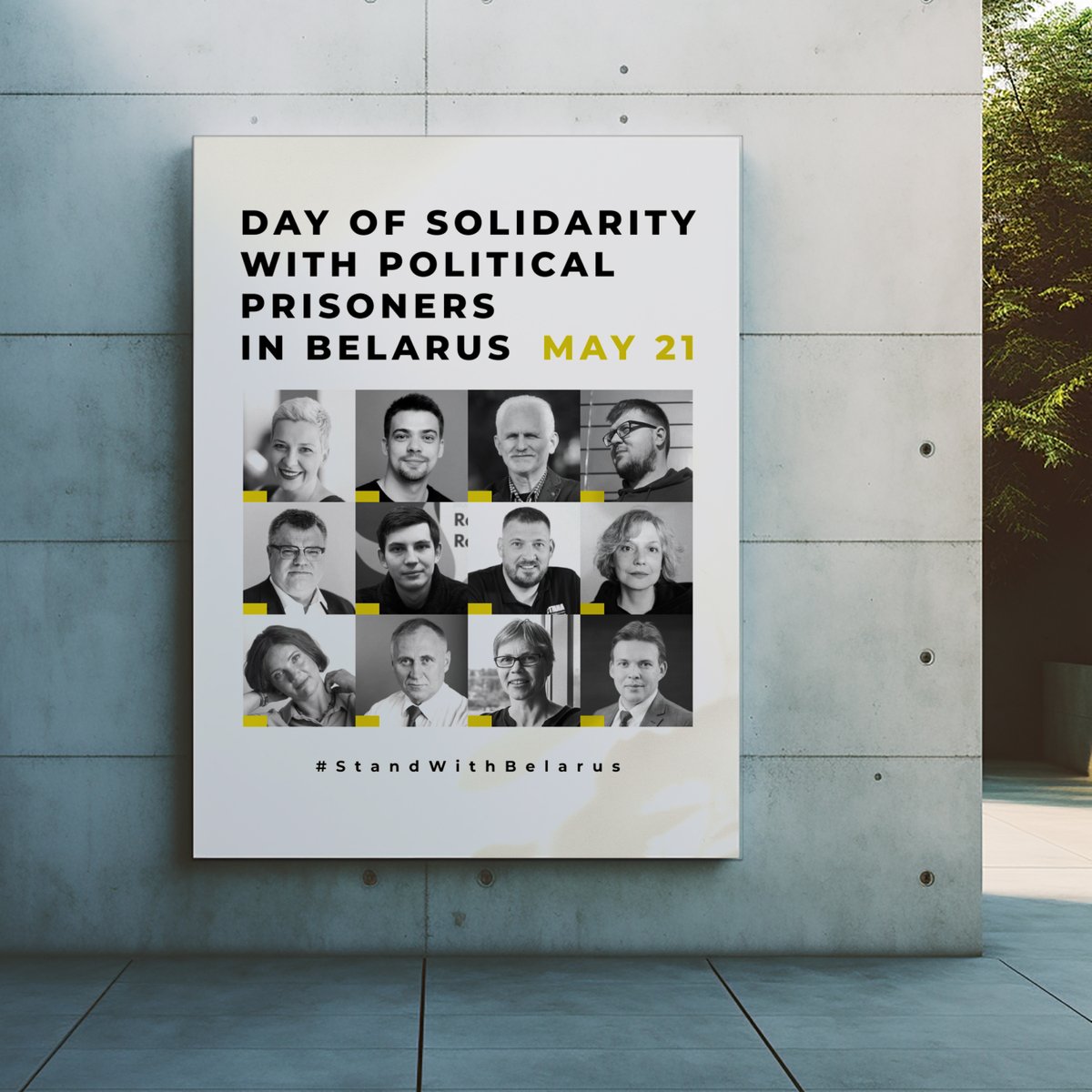 Today we mark the International Day of Solidarity with Political Prisoners in #Belarus. Today is a day that resonates with pain in the hearts of each of us. I cannot simply say the word 'political prisoner' – it makes me want to scream with pain and anger. I feel pain when I