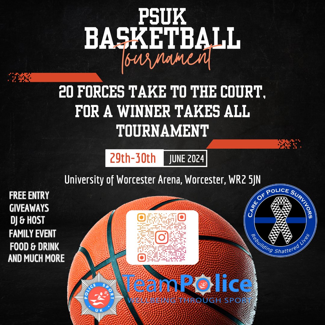 💥BASKETBALL FINALS💥

Just over a month to go until this great event.
 
29th & 30th June

Worcester Arena

FREE entry

Do not miss this! 🇬🇧🏀

 #bballengland #policefamily #policesportuk #policesport #teampolice #healthandfitness #psuk #basketball #police #SPORTS #sport