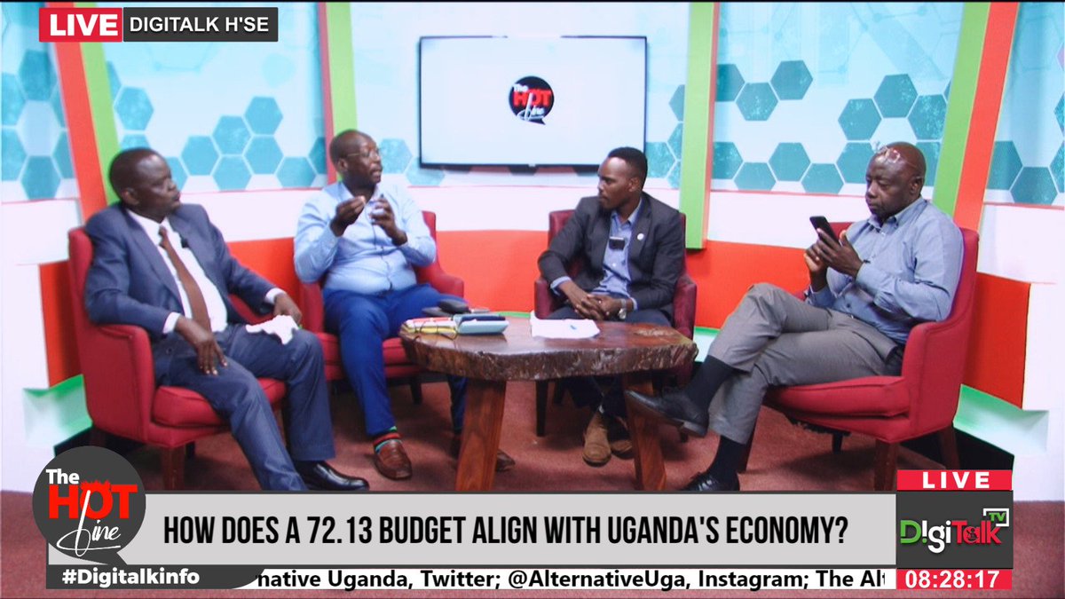 On Monday night I was privileged to be part of the panel on DigiTalk television @AlternativeUga that discussed the @GovUganda budget.