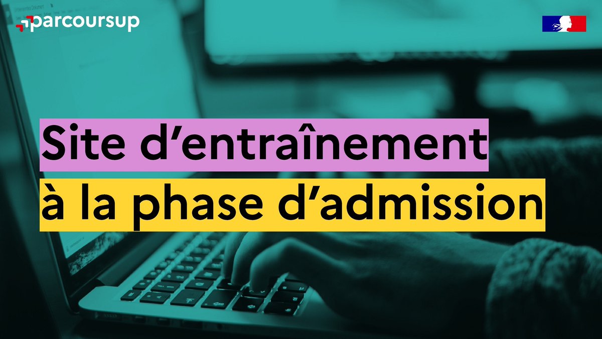 🆕 Préparez vos élèves à la phase d’admission avec le site d'entraînement #Parcoursup ! Propositions d’admission, vœux en attente : le site permet aux candidats de se mettre en situation pour aborder sereinement cette nouvelle phase de la procédure ▶ entrainement.parcoursup.fr/Candidat/authe…