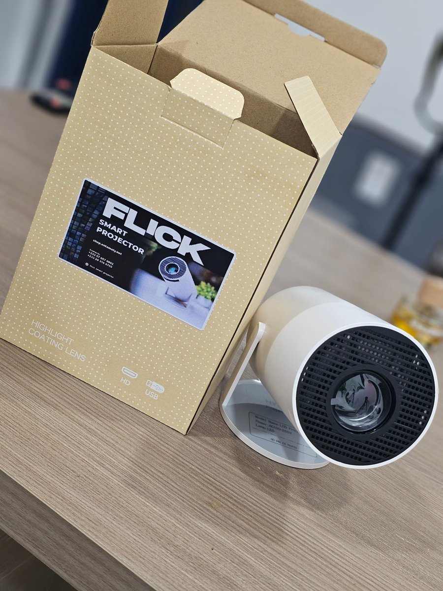 I'm giving away a free smart projector. To win, just follow and quote this. The quote with fewer than five comments will win. I will announce the winner on May 27, 2024.