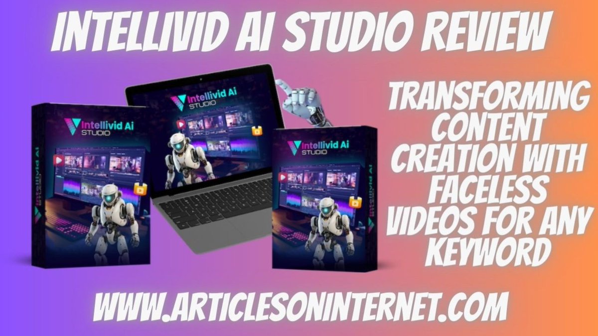 IntelliVid AI Studio Review -> articlesoninternet.com/intellivid-ai-…

#IntelliVidAIStudio #IntelliVidAIStudioApp #IntelliVidAIStudioupgrades #IntelliVidAIStudiooverview  #artificialintelligence #ai  #Technology #Software #Makemoneyonline #FacelessVideo #MakeMoney #Reel #ReviewsKingRajivKochhar