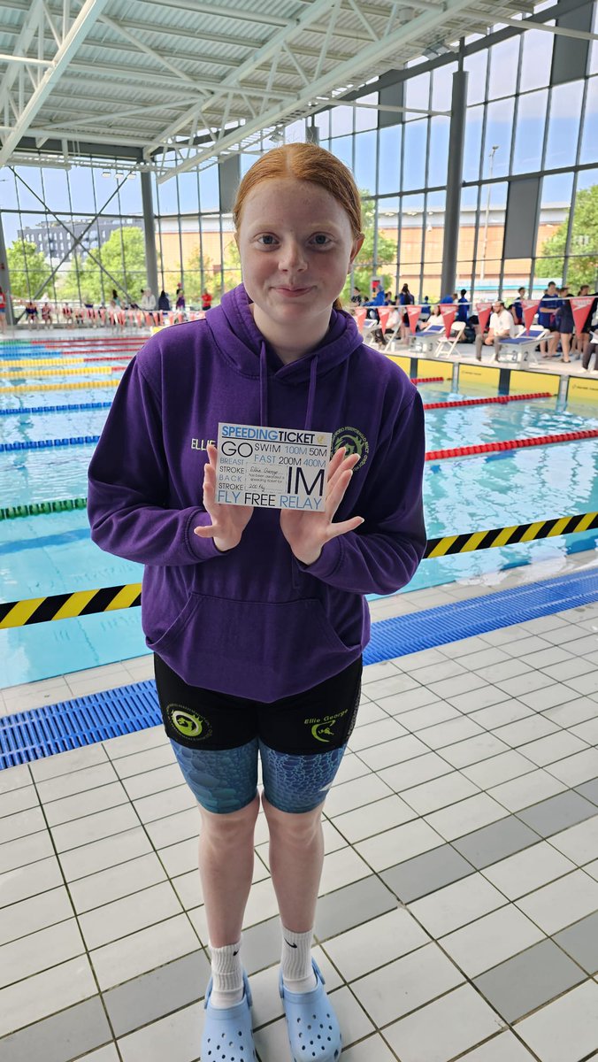 RCTSwimSquad's tweet photo. Big congratulations to Ellie. A silver medal π₯ in the 100m breaststroke and speeding tickets for 200m fly, 50m breaststroke and 200m breaststroke. #fastswims #speedingticket @SportRCT @YNFacultyOfLife https://t.co/EDJGIeffOH