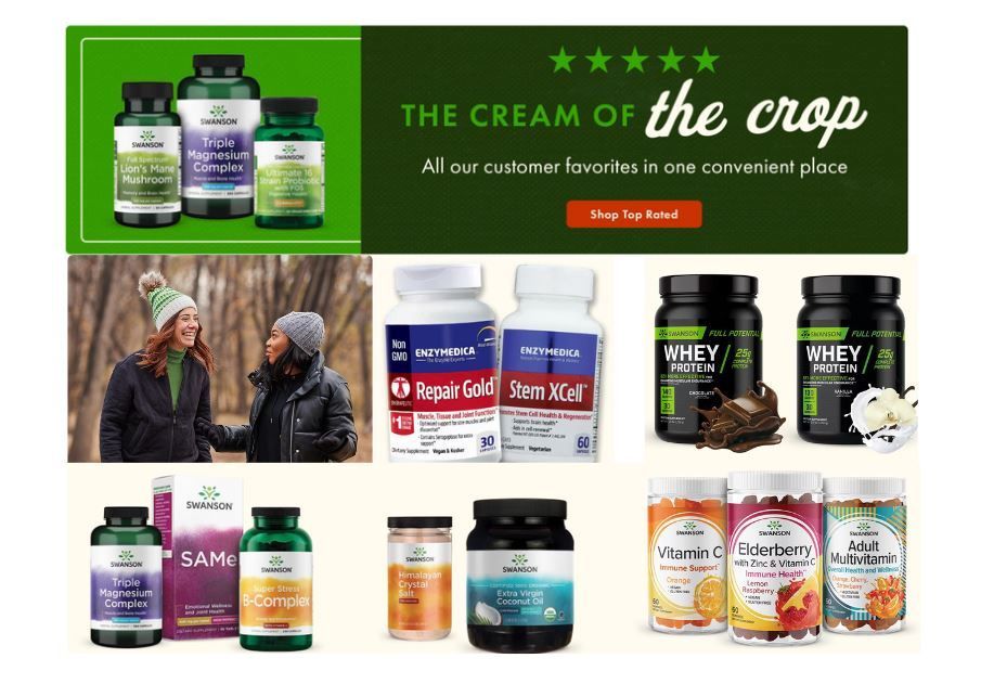 Healthy Livin' delivered! Keep in optimal health! Find your better sence of well-being! Get Up to 40% Off Sitewide + #FreeShipping on $49+ w/ #CouponCode, ends 5/21
30% Off Swanson Suppls + #FreeShipping on $49+ w/ #Code, 5/22 - 5/24
bit.ly/swansonhealthd…