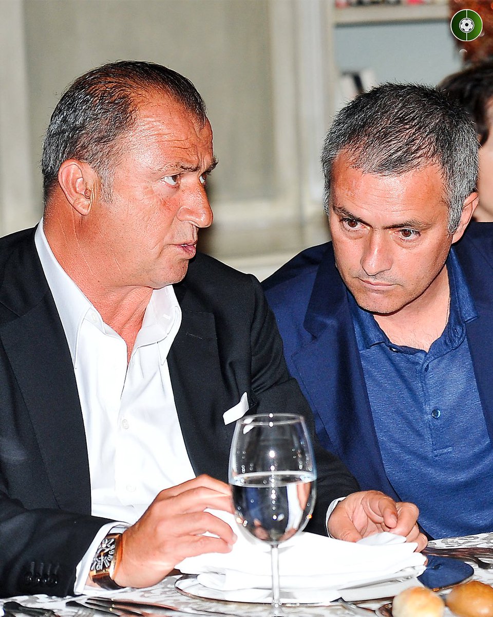 💫 Bir zamanlar Fatih Terim & Mourinho. 📸 #GününKaresi