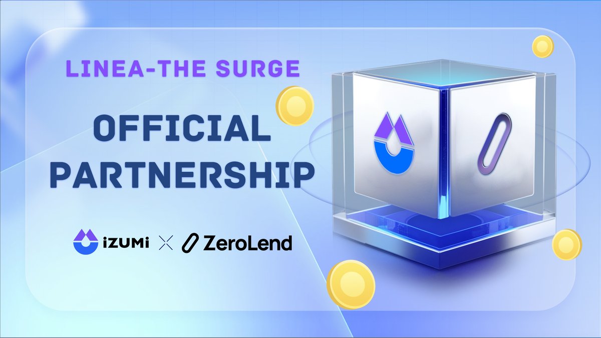 💧0️⃣We're excited to announce our partnership with yet another The Linea Surge participant: @zerolendxyz ! ℹ️ZeroLend is one of the largest lending market on L2s with a focus on liquid restaking tokens (LRTs) lending, governance, real-world assets (RWAs) lending, and account