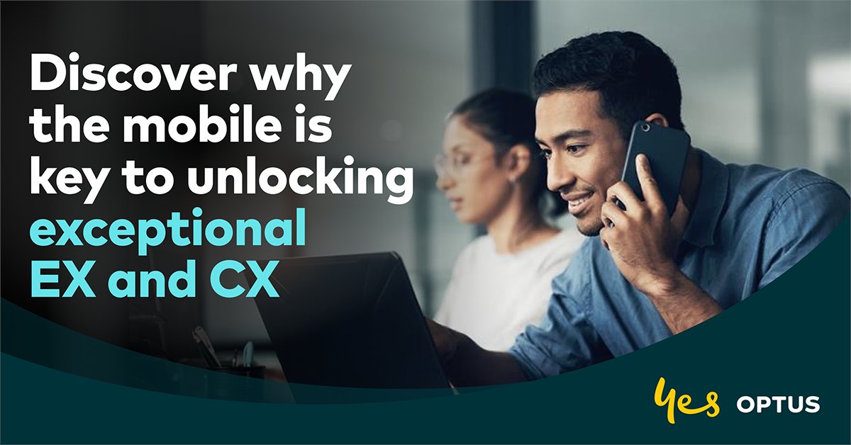Customers and employees increasingly use the mobile as the access point to everything. Understand why mobility is pivotal in delivering exceptional employee and customer experiences to drive retention, productivity, satisfaction and growth: bit.ly/3ViVsrD