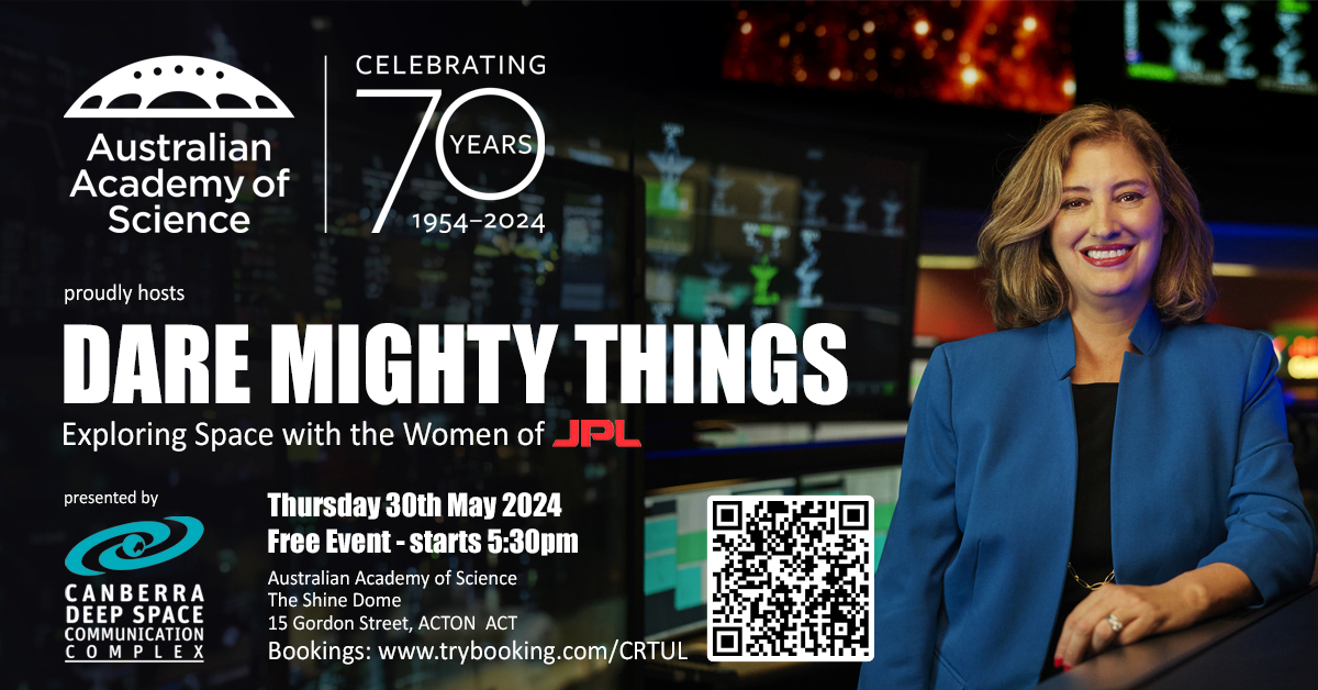 🚀 Spend an evening with three leaders from NASA's Jet Propulsion Laboratory (JPL). These brilliant minds will discuss JPL's incredible journey—from launching the first US satellite in 1958 to landing rovers on Mars! 
📆 Thursday 30 May, 2024
⏰ 5.30pm – 7.30pm
🏛️ @ShineDome
💲