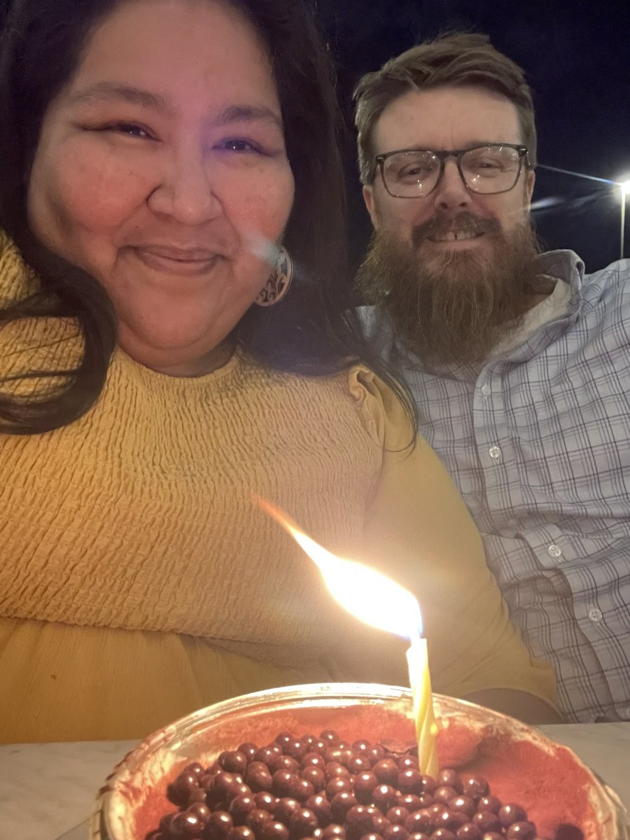Had a beautiful dinner with my fam. The photo isn’t perfect. My husband and I laughed as we took it because we couldn’t get us AND the tiramisu at the same time. Posting anyway because it felt perfect. Delicious food, great conversation and a gorgeous breeze. Hello 42.