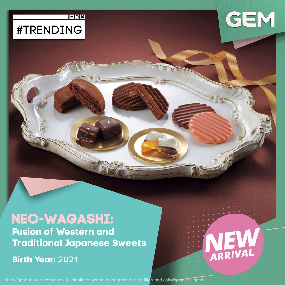 GEMtvasia's tweet photo. π’ Attention, dessert lovers! Add neo-wagashi to your list of must-tries if you haven't already. This emerging trend is slowly gaining popularity with its traditional and modern twist of flavours. It's sure to be a hit with the palate! π
#GEMOnlyInJapan https://t.co/9iT5sv8snZ