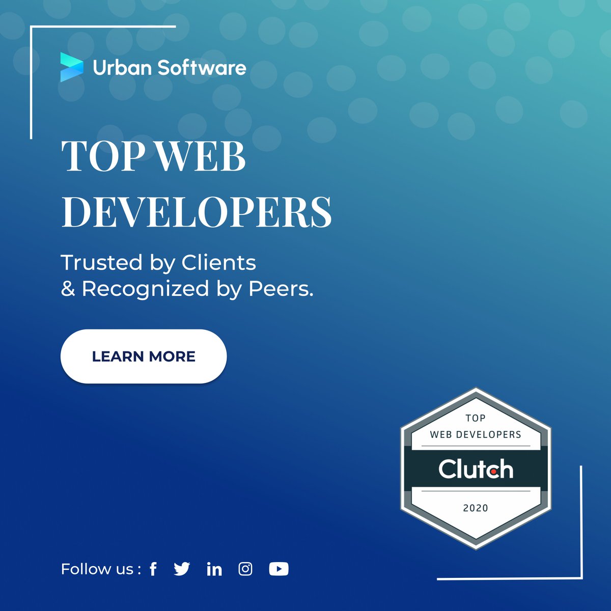 urban_softwaree's tweet image. Exceptional Code, Exceptional Results: Top Web Developers Clutch Award Winner
#ClutchAwardWinner #TopWebDeveloper #WebDevelopmentExcellence #CodeQualityMatters #DigitalExcellenceAwards #BuildingExceptionalDigitalExperiences