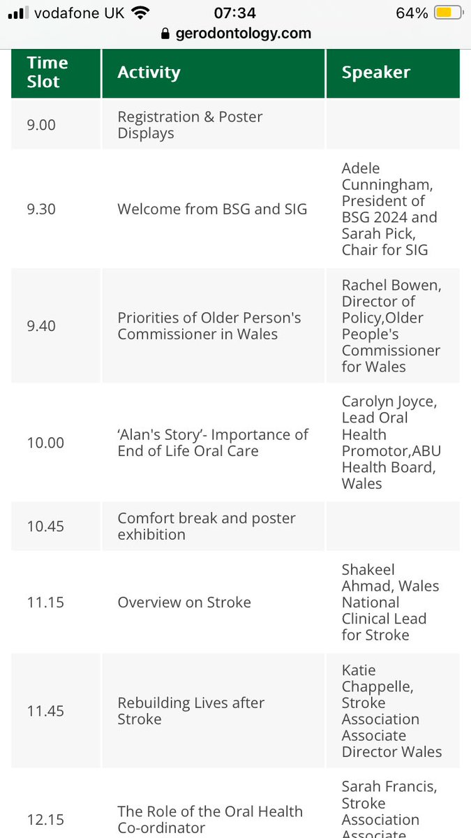 Still time to register for our spring meeting 14th June in Cardiff. Talks on #stroke #sedation #communication #endodontics Have a look⬇️