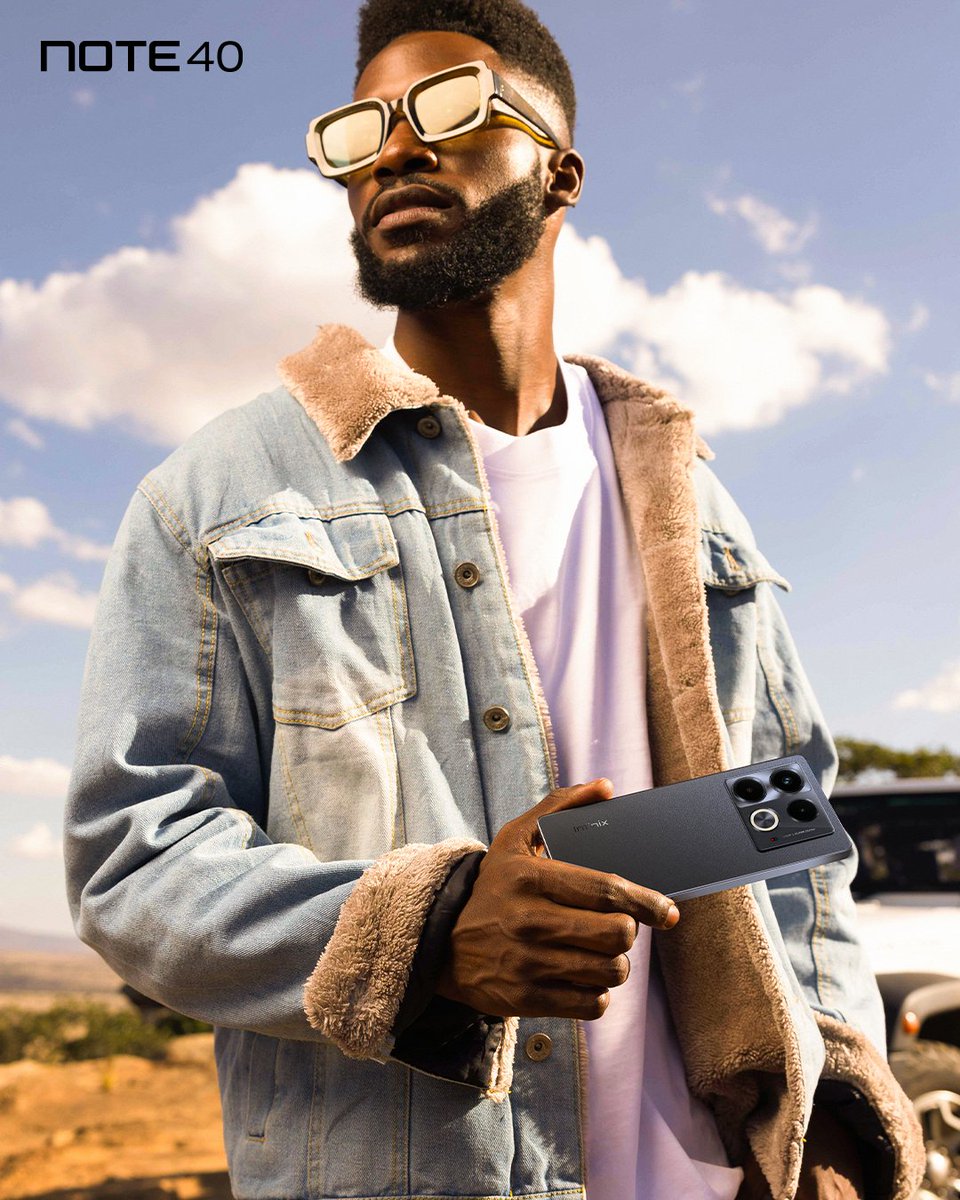 InfinixMobileTZ's tweet photo. Una kila sababu ya kufurahi💯
#Note40 ni simu pekee inakupa kile ulichotamani kupata kwenye ulimwengu wa simu janja.
All-Round Fast Charge 2.0 inasimamia hilo.
#Infinixtanzania #Note40 #TakeCharge247 #AllroundFastCharge2_0 https://t.co/5K0mqnVHJv