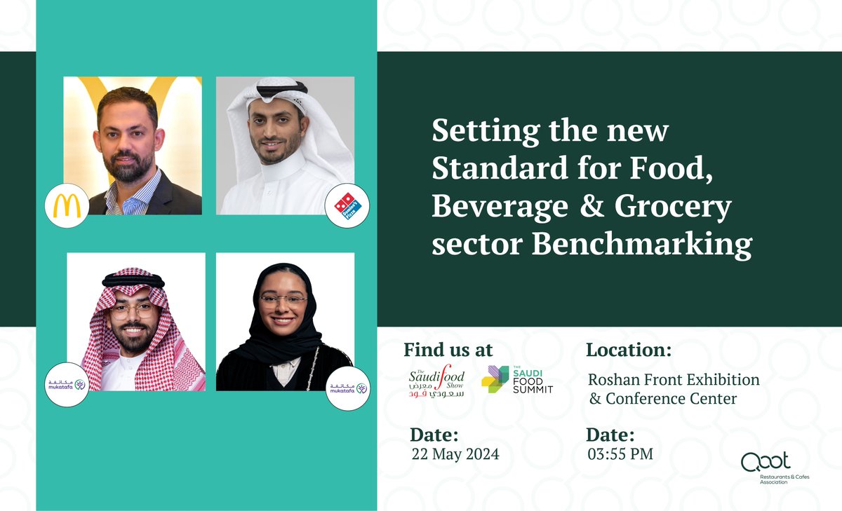 Qoot_KSA's tweet photo. Dive into innovative benchmarking practices and discover the latest standards that are reshaping the food, beverage, and grocery sectors. Stay ahead of the curve, and lead the way in setting new benchmarks for success. https://t.co/IkFTEj1MPX