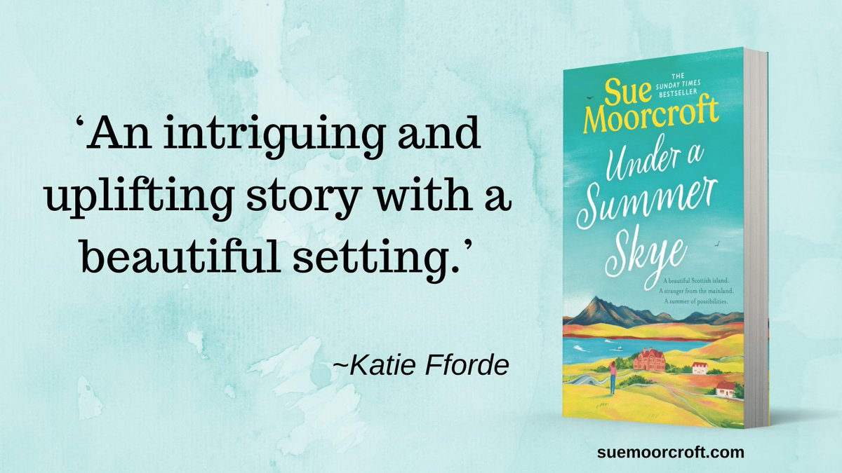 A man jumps into a stream ... ... and everything begins to change for Thea Wynter. #UnderASummerSkye is available in supermarkets, bookshops or here: books2read.com/MoorcroftUASS