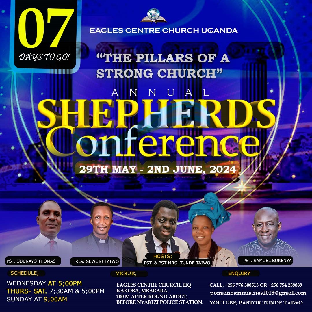 Seven days to go!

#shepherdsconference2024
#7daystogo
