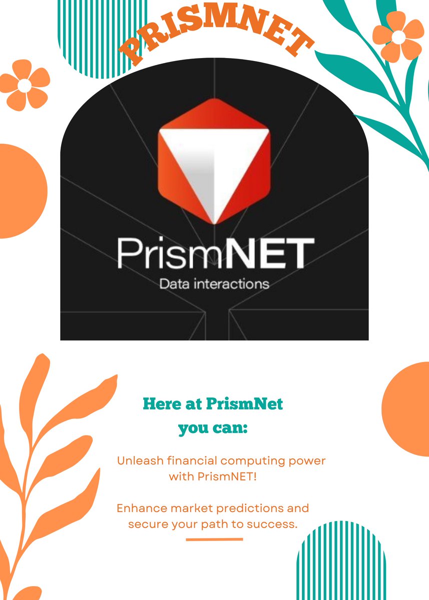 kingB_jr's tweet photo. Experience financial computing like never before with @prism_net!

🚀 Tailored for the financial sector, it's the premier choice for high-frequency trading and risk analysis.

💎 Enhance your market predictions and secure your path to success.

#PrismNET #FinancialComputing #PNC https://t.co/8ekraE5AFQ