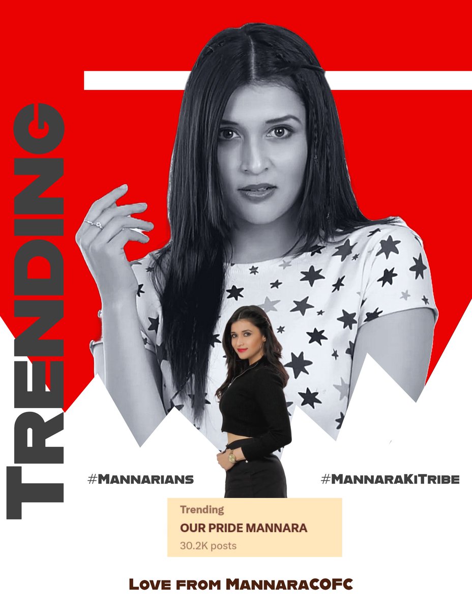 When people are proud of their speech, we are proud of dignified silence. We are proud to be your fan Mannara. OUR PRIDE MANNARA #Mannarians and #MannaraKiTribe are always ready to spread positive vibes and they are trending today. @memannara #MannaraChopra