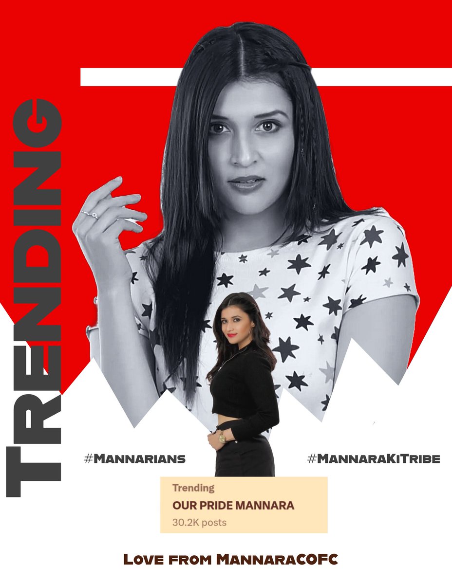 When people are proud of their speech, we are proud of dignified  silence.

We are proud to be your fan Mannara.

OUR PRIDE MANNARA

#Mannarians and #MannaraKiTribe are always ready to spread positive vibes and they are trending today.

<a href="/memannara/">Mannara Chopra</a> #MannaraChopra