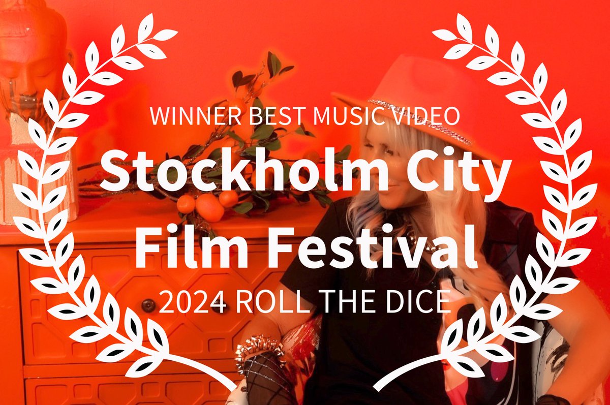 How fun is this?!!!!  We won!  #RolltheDice #BestMusicVIdeo!  🎥

#kimcameron #billboardchartingartist #musicmaker #songwriter #filmmaker #musicvideomaker #director #producer #musiclover