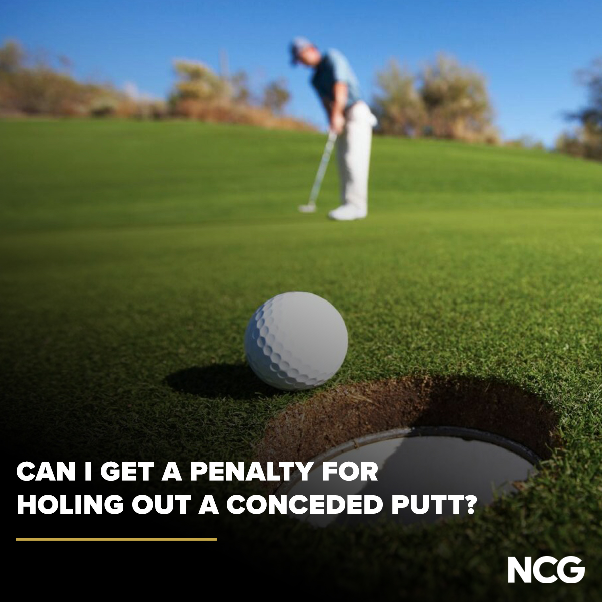 Are you able to still hit the putt even if 'it's good'? 🤔 🔗 ow.ly/jKwA50RMpMr