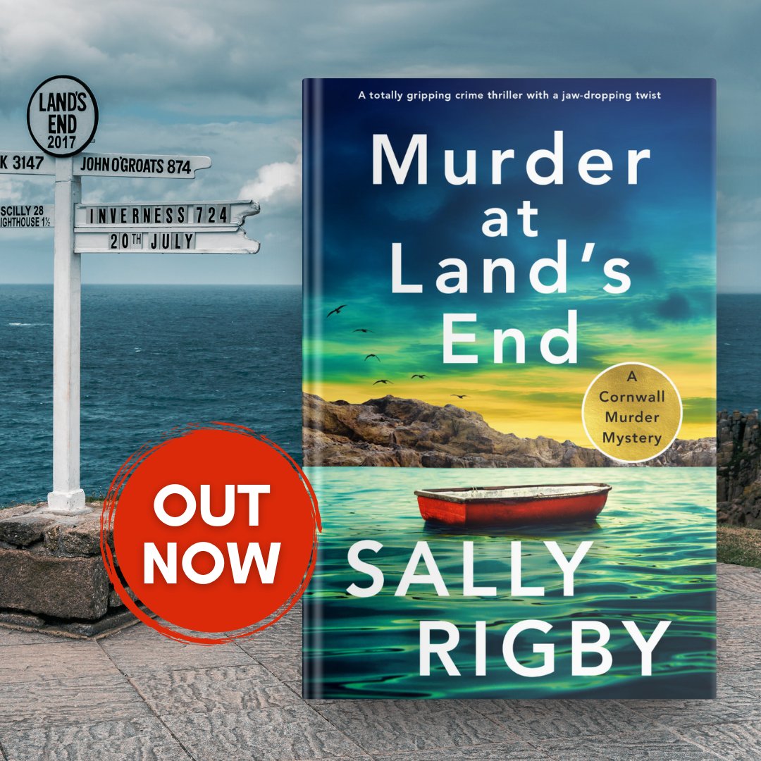 'A brilliant and gripping read, which I read in record time. Highly recommended.' ⭐⭐⭐⭐⭐ Reader review ⚡ Murder at Land's End by Sally Rigby deserves to be at the top of your reading list geni.us/148-rd-two-am #crimethriller #cornwall #crimefiction