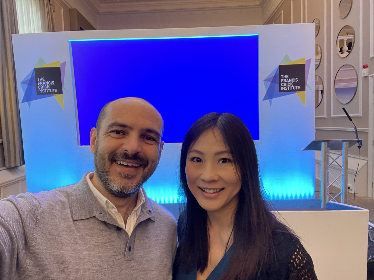 maxgabgut's tweet photo. All ready for the Crick Scientific Retreat 2024! @VivianLiLab @TheCrick Looking forward to an amazing day of great science and discussions https://t.co/JDpSly2lZJ