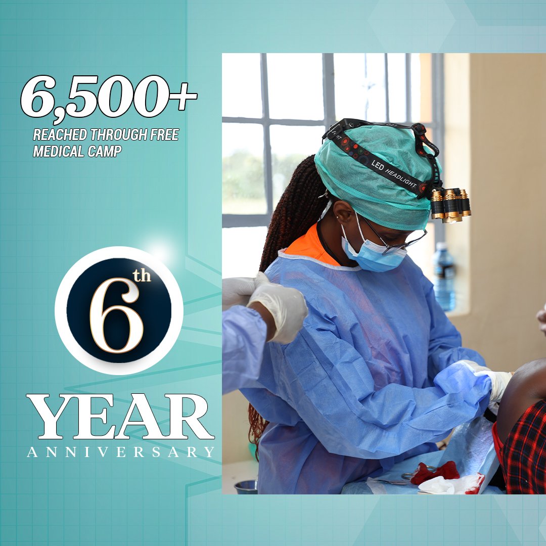 Since the inception of our #FreeMedicalCamp initiative last year, 6,500+ individuals have benefitted from free medical services including cataract surgeries, dental services, tumor removals & minor surgeries, lab services, cervical & breast cancer screening.
#6thYearAnniversary