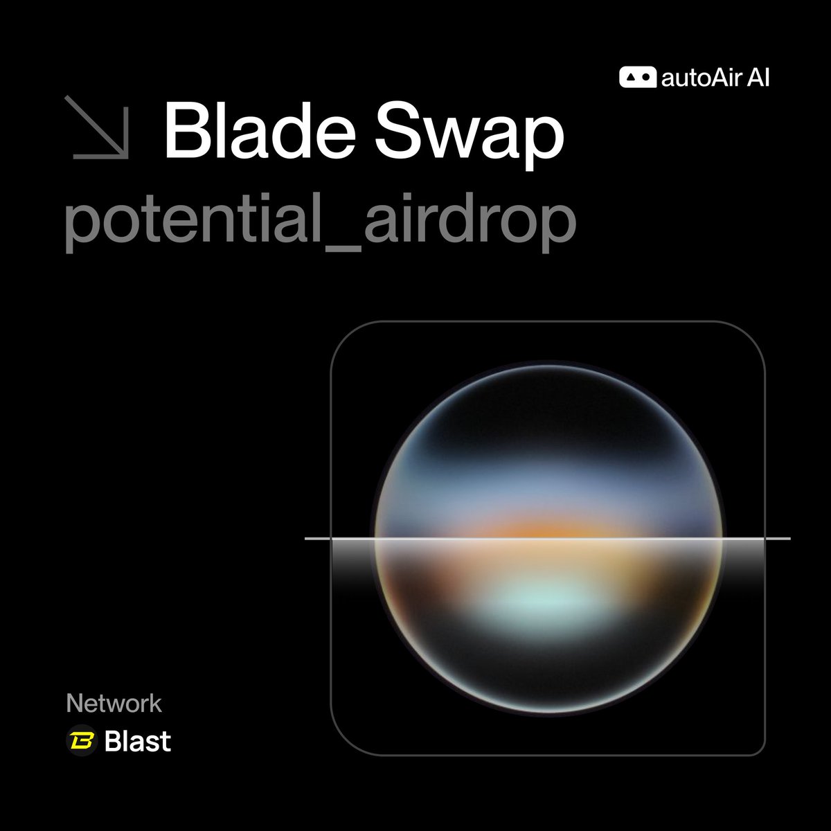 🌪 Blast Off with BladeSwap 's Airdrop: AutoAir AI Leads the Way! @Bladeswapxyz 's Season 3 airdrop is LIVE, offering even more rewards than before. Here's why you shouldn't miss this golden opportunity: > The only 2nd place winner in the @Blast_L2 Big Bang competition with a