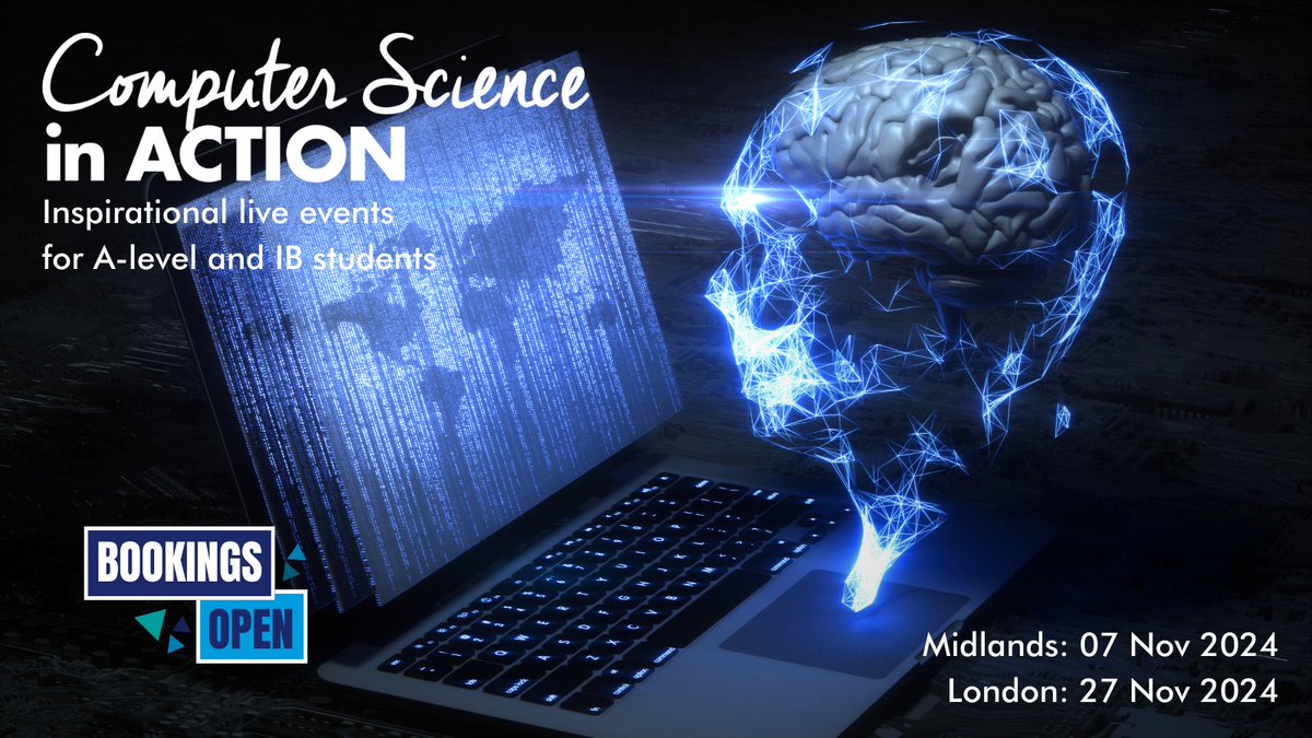 We are very excited to welcome Dr Emma Byrne back to Computer Science in Action this autumn for a fascinating look at the raw input behind large language models, from murky datasets to dirty power stations. Don't miss out! educationinaction.org.uk/study-days/sub…