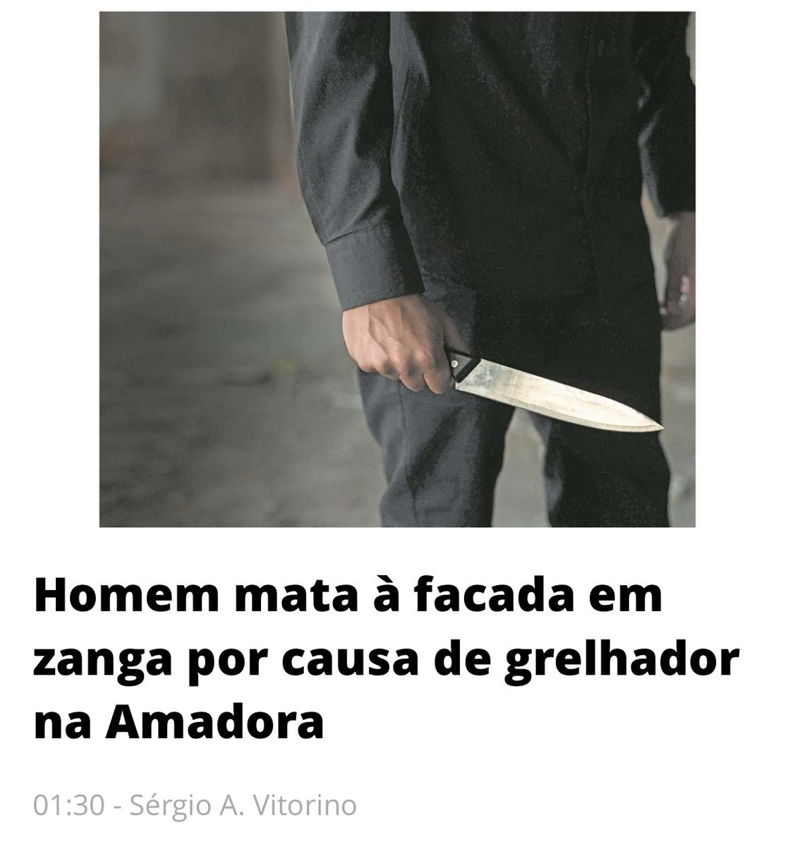 Com certeza, um crime praticado por um elemento da extrema-direita 🥴!