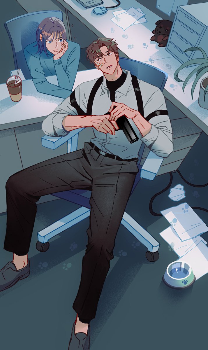 대표님 개자식! 팬아트