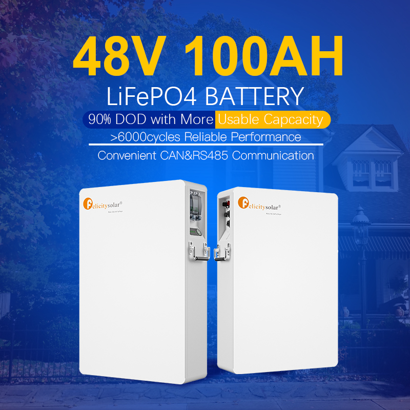 The Feliticitysolar LiFePO4 Battery System, Series 48100-48200 is the perfect choice for your home, office, or any renewable energy application. Step into the future of sustainable energy with eliticitysolar and power your world with efficiency and reliability.