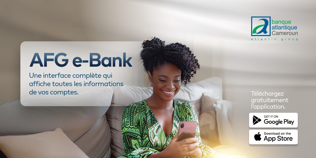 AFGBankCameroun's tweet image. Téléchargez AFG e-Bank sur Play Store et App Store, puis rendez-vous en agence pour obtenir vos accès auprès de votre gestionnaire.
📲 Play Store - vu.fr/VDUoV 
📲 App Store - shorturl.at/nzBOV.
Plus d'infos au 8086.
#AFGeBank #BanqueDigitale #BACM