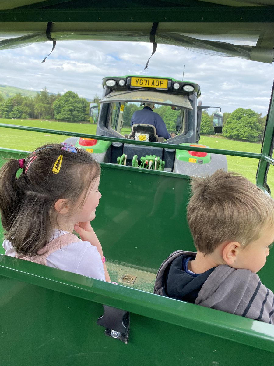 olvschool's tweet photo. We have seen cows and calf’s, sheep and lambs on our tractor ride! @bcw_cat #OLVEYFS #OLVRECEPTION https://t.co/1TRQ4W4vnS