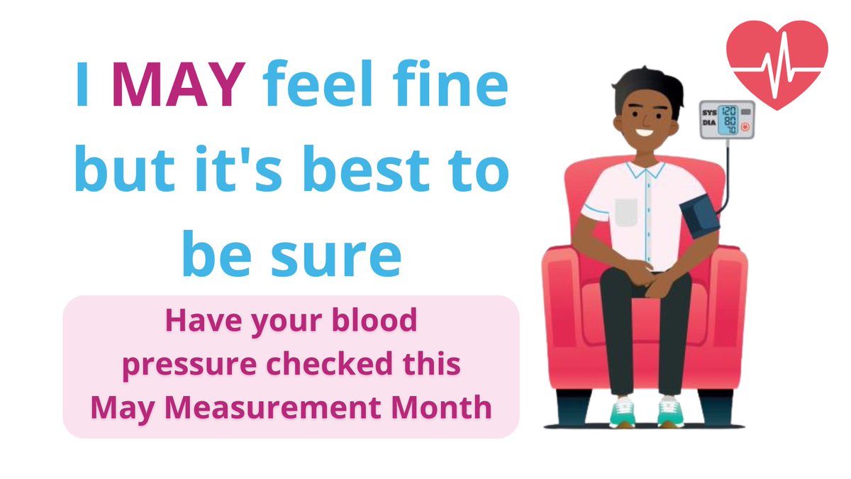 Left untreated, high blood pressure kills & disables. Regular checks are a quick, easy & painless way of finding out where you stand & if you need help & advice to lower your risk of serious health problems. orlo.uk/bloodpressure_…