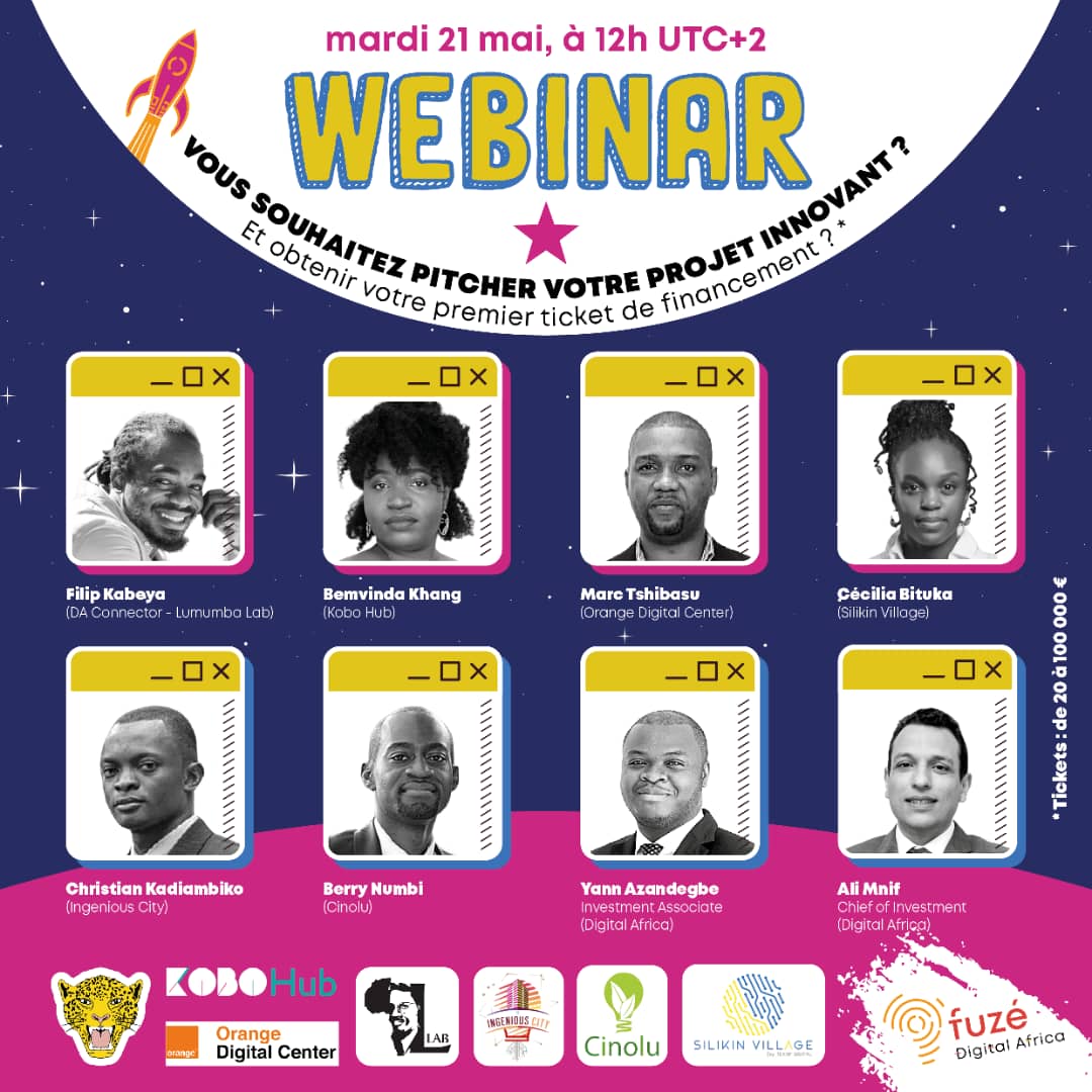 jvangu's tweet photo. Êtes-vous un entrepreneur tech en RDC ?

Présentation de l'opportunité de financement Fuzé, offrant entre 20K et 100K € pour propulser votre startup avec @DigitalAfrica__ !

Soumettez votre projet en cliquant sur ce lien 👉🏽 https://t.co/3BZ675BltF 🔥🔥

@Lubumdigital https://t.co/xRBGFbclbc