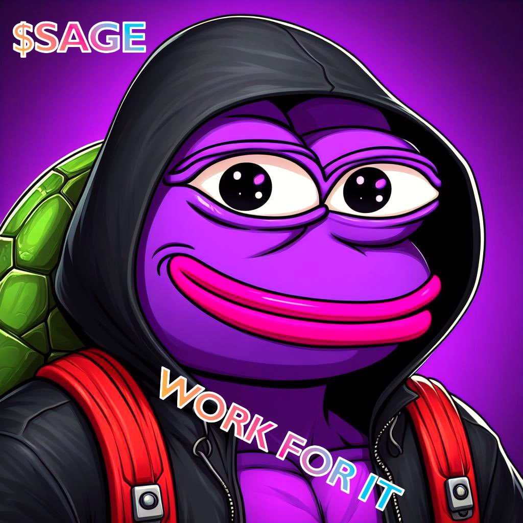 $SAGE is the collaborative effort of a group of individuals working together to achieve a common goal or complete a task. It involves individuals combining their skills, knowledge, and resources to accomplish objectives. 
~ RAYDIUM we are after you @RaydiumProtocol #MEMCOIN #SOL