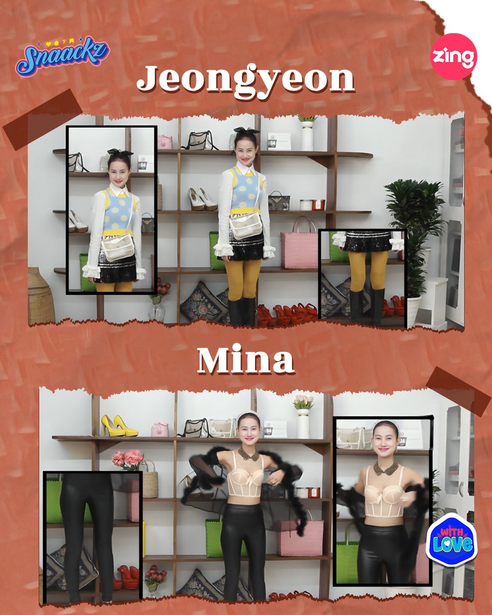 zingtv's tweet photo. Let's get funky fresh with Twice's fashion file!
Kuvelu's got the deets on their quirky-cool looks.
#Snaackz #KuveluTetseo #WithLove #Twice #Fashion #Looks #Style #Zing https://t.co/lqS1Wx5oQo